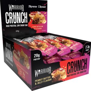پروتئین بار واریور بادام زمینی و ژله WARRIOR PEANUT BUTTER&JELLY FLAVOUR