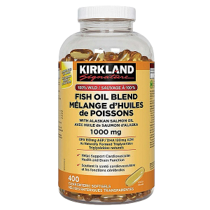 امگا (روغن ماهی ترکیبی) کریکلند FISH OIL BLEND MELANGE D’HUILES DE POISSONS KIRKLAND