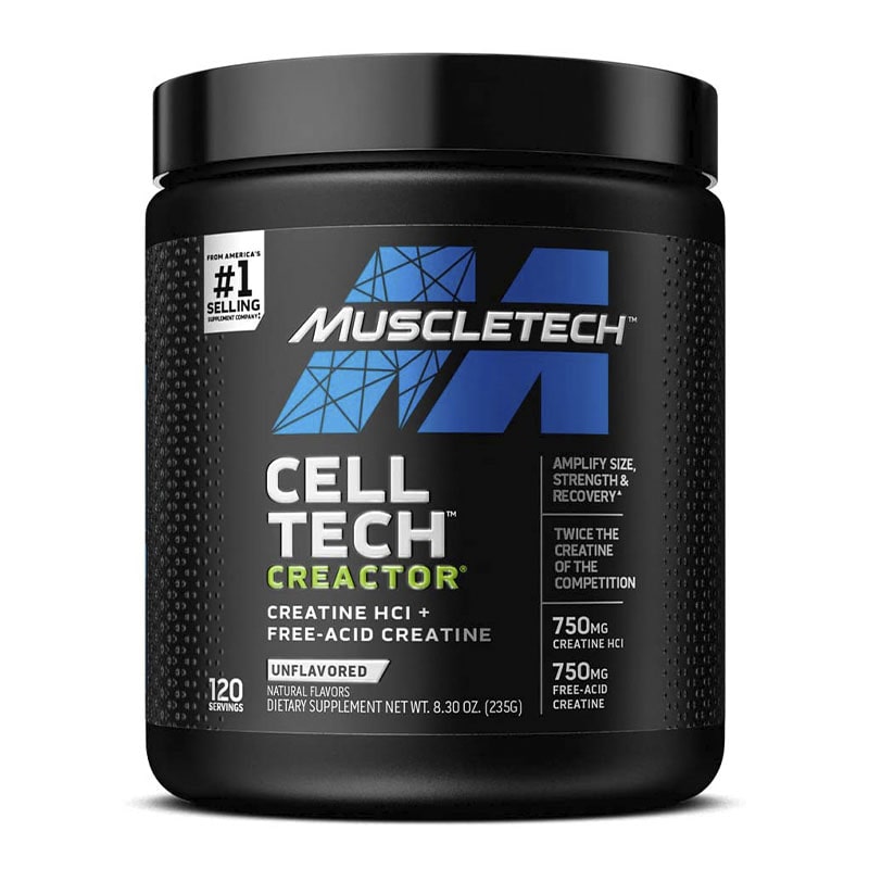 کراتین سل تک کرکتور ماسل تک MuscleTech Cell-Tech Creactor