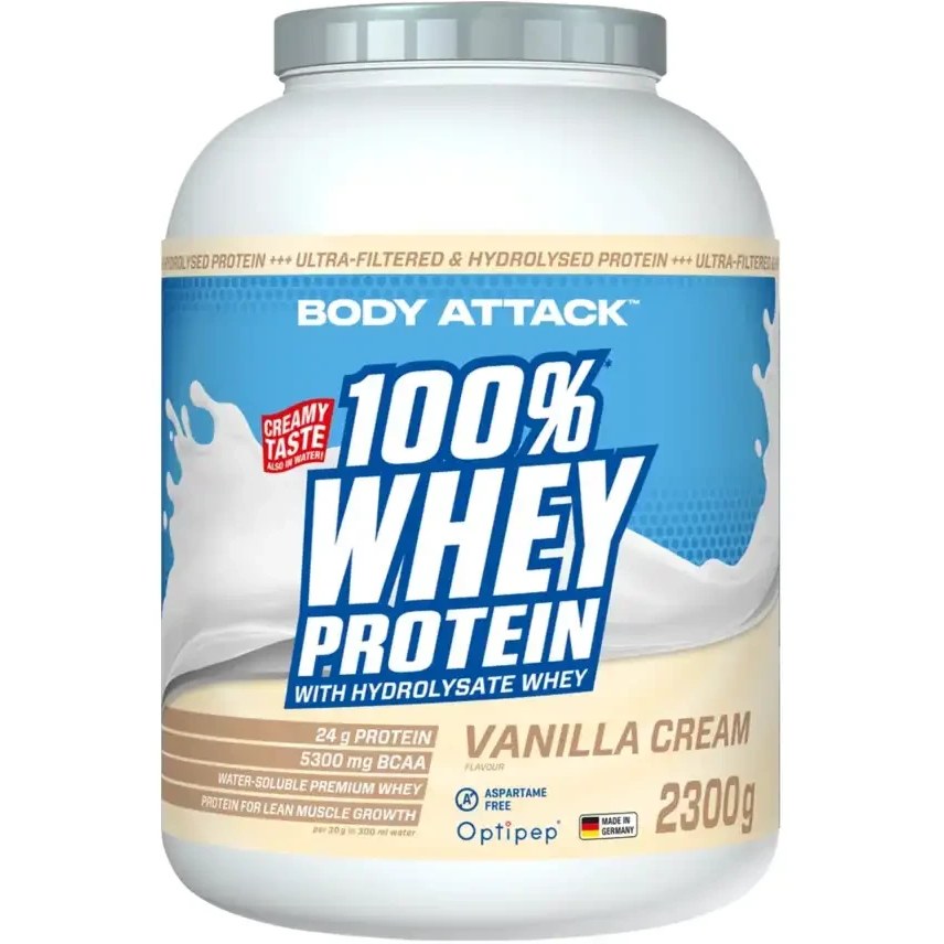 پروتئین وی بادی اتک 2.3 کیلوگرم BODY ATTACK 100% Whey Protein