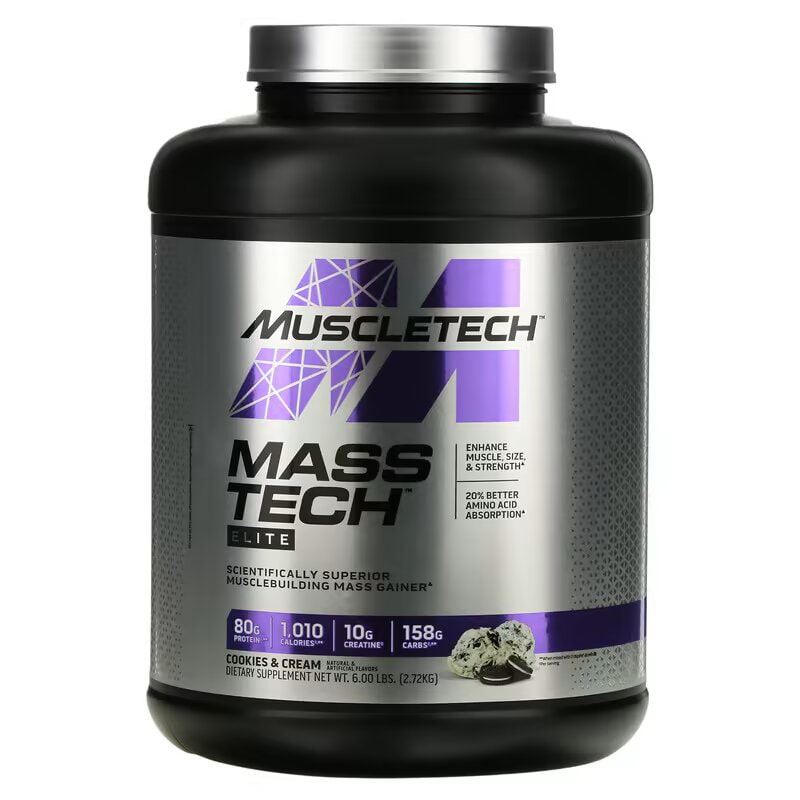 گینر مس تک الایت ماسل تک 2.7 کیلو Muscletech Mass Tech