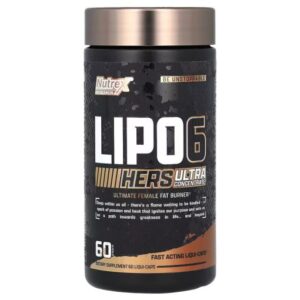 چربی سوز ناترکس لیپو 6 هرز الترا مخصوص بانوان Nutrex LIPO-6 BLACK HERS ULTRA