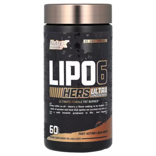 چربی سوز ناترکس لیپو 6 هرز الترا مخصوص بانوان Nutrex LIPO-6 BLACK HERS ULTRA