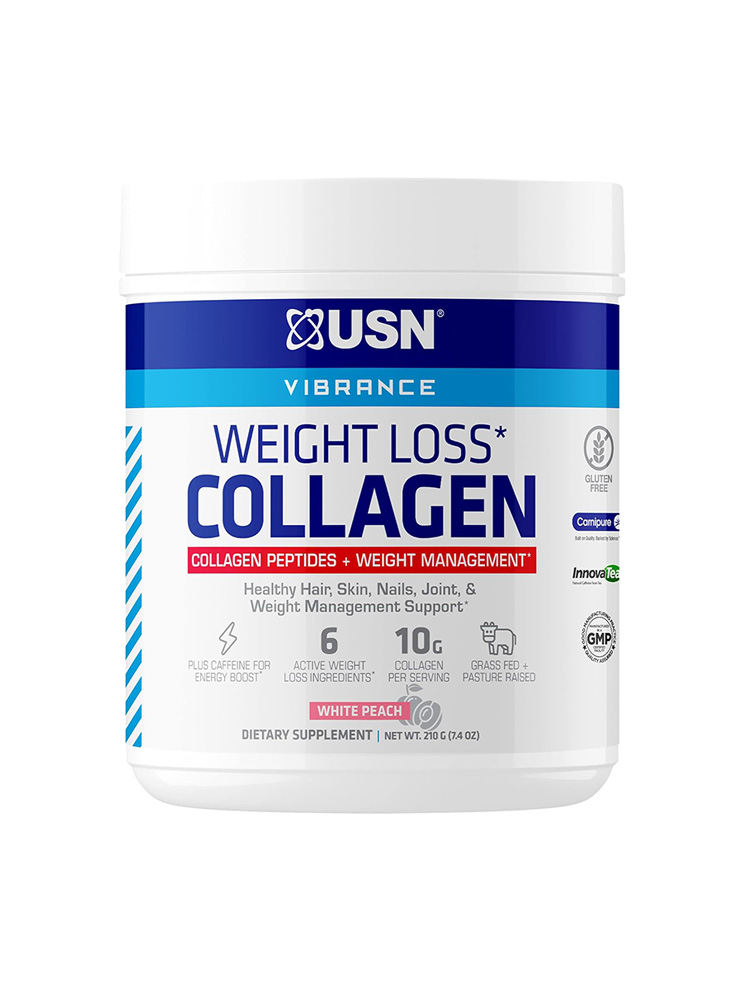 پودر کلاژن پپتاید چربی سوز یو اس ان (210g) | USN Collagen peptides weight loss