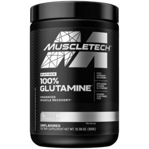 گلوتامین پلاتینیوم ماسل تک 300 گرم | MuscleTech Platinum 100% Glutamine